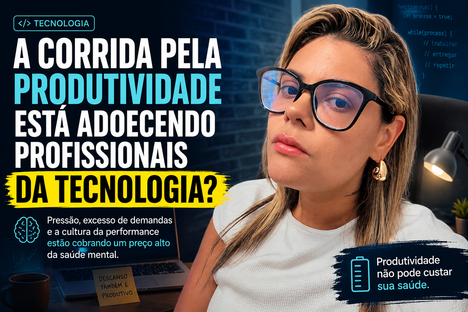 A corrida pela produtividade está adoecendo profissionais da tecnologia?