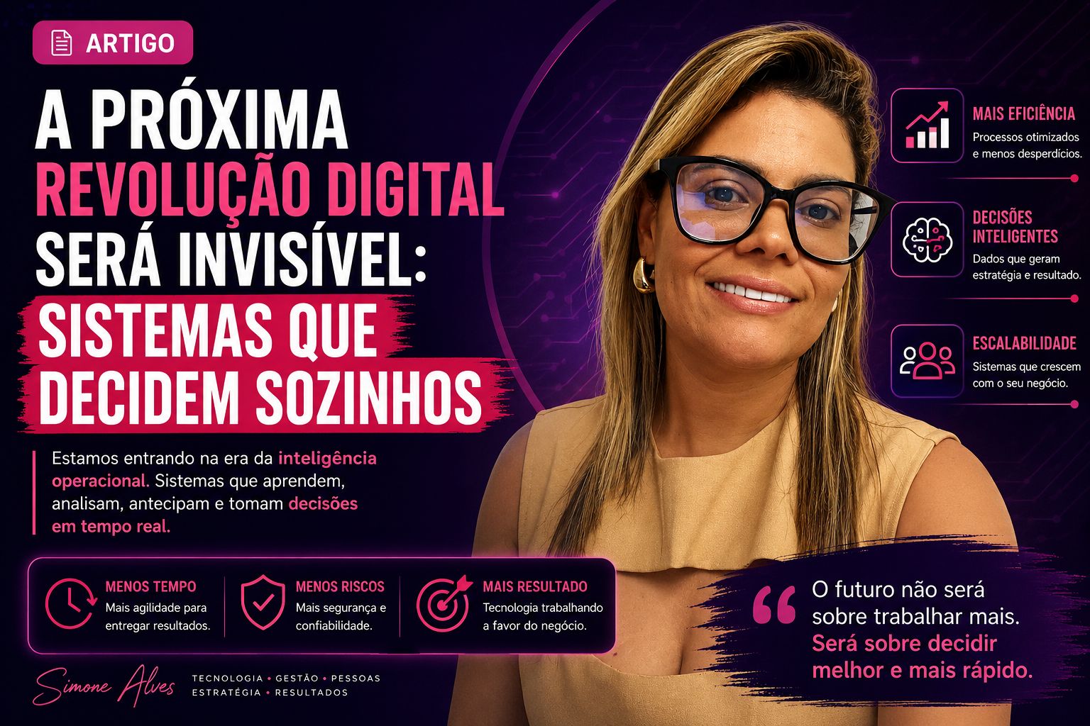 A próxima revolução digital será invisível: dos motores industriais aos sistemas que decidem sozinhos