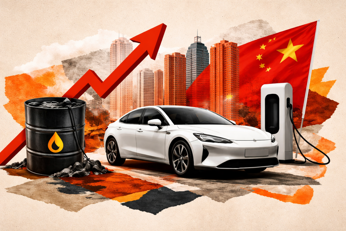 Petróleo caro impulsiona elétricos chineses, mas aperta margens