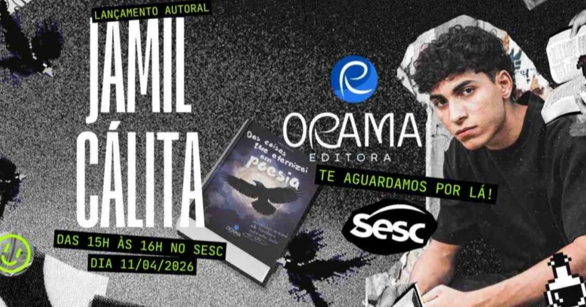 Escritor feirense lança obra poética sobre existencialismo e a busca pela autenticidade neste sábado (11)