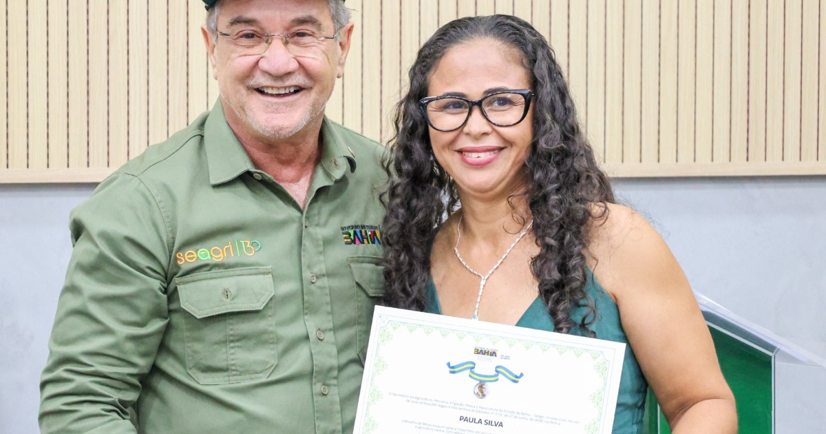 Seagri entrega Medalha de Mérito a agricultores e lideranças na abertura da Expoagri de Irecê