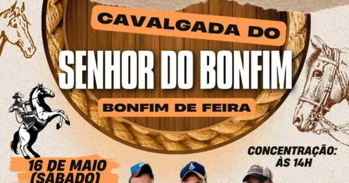 Tradicional Festa do Senhor do Bonfim mobiliza comunidade com cavalgada e programação religiosa