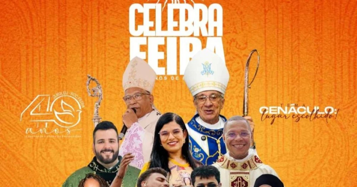 Celebra Feira comemora 40 anos da Renovação Carismática com shows de Ramon e Rafael e Olívia Ferreira