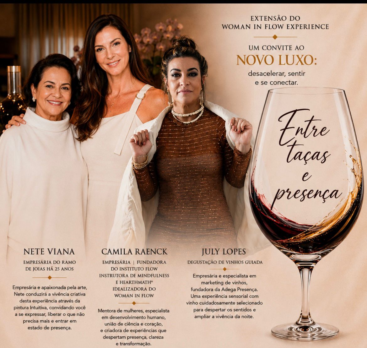 Confraria Presença promove jantar harmonizado com tango e curadoria especial de vinhos em Salvador