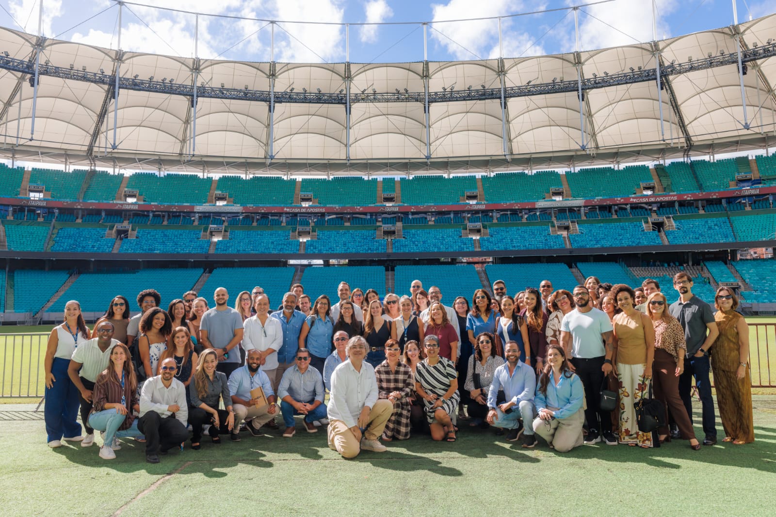 ATcom realiza edição especial do AT360º na Arena Fonte Nova com debate sobre IA e comunicação