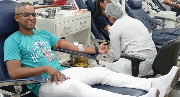 Mutirão Junho Vermelho mobiliza colaboradores do Sabin para reforçar estoques de sangue e salvar vidas em Salvador