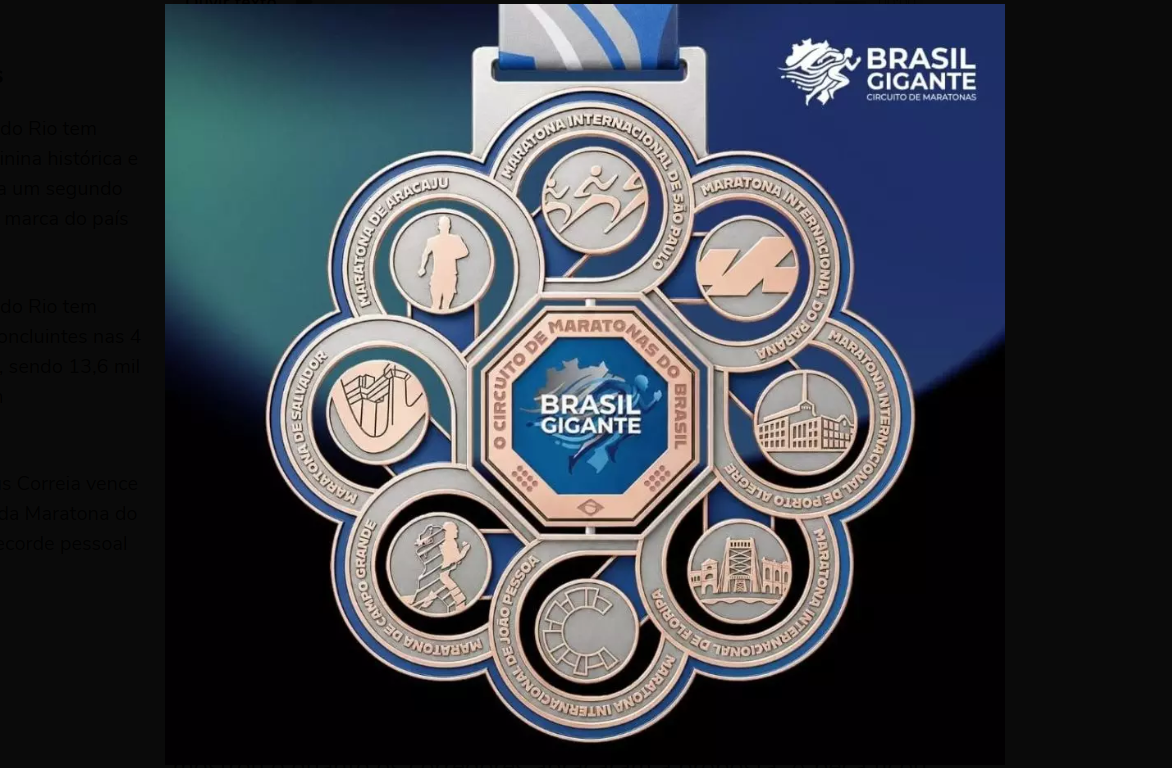 Circuito revela mandala para quem completar oito maratonas do País, incluindo Salvador