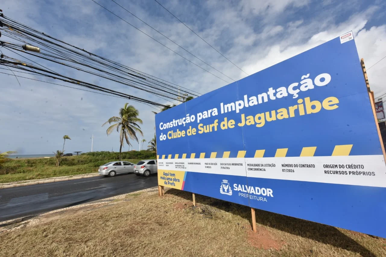 Clube de Surf em Salvador começa a ser construído e será inaugurado em 2027