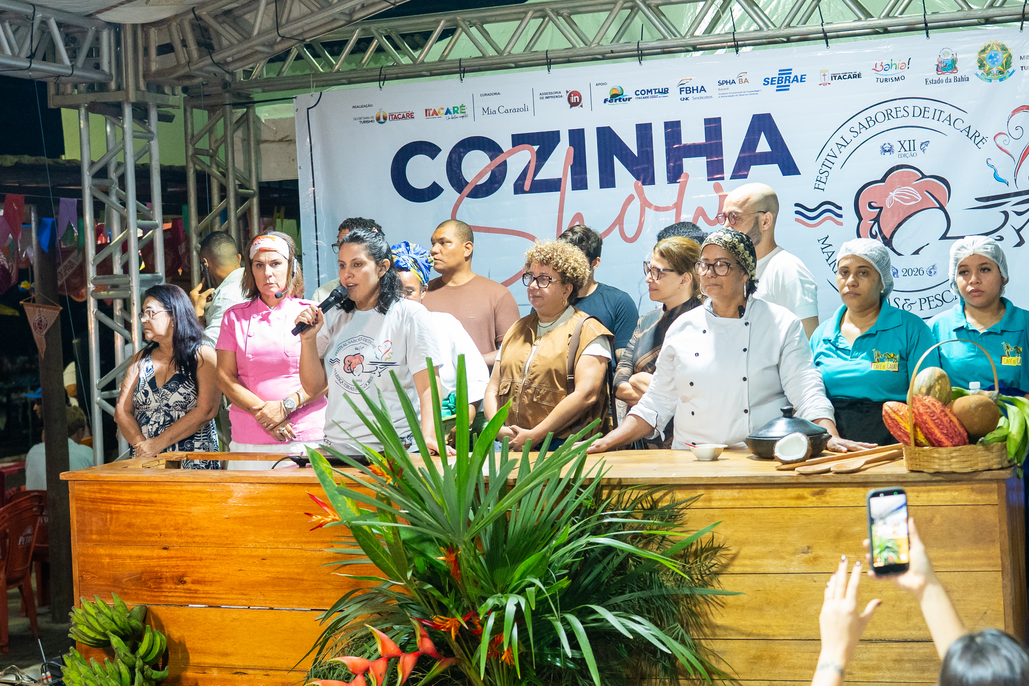 Festival Sabores de Itacaré entra em nova fase após encontro de grandes chefs e valorização dos pescadores e marisqueiras da Bahia