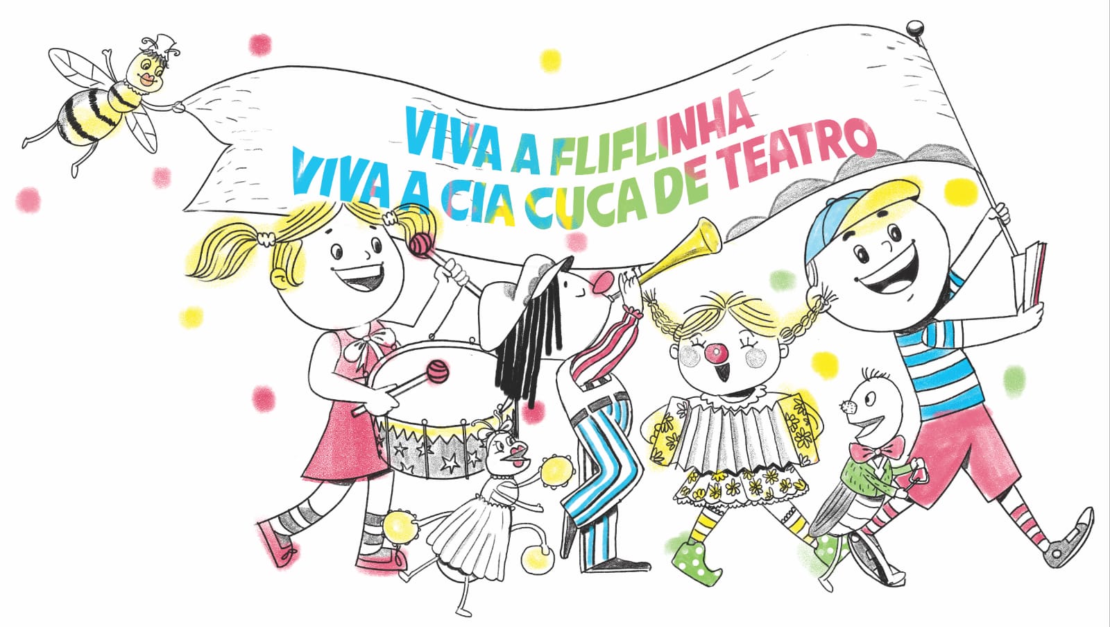 Flifinha e Conectados apresentam identidades visuais que celebram a imaginação e as múltiplas linguagens das juventudes