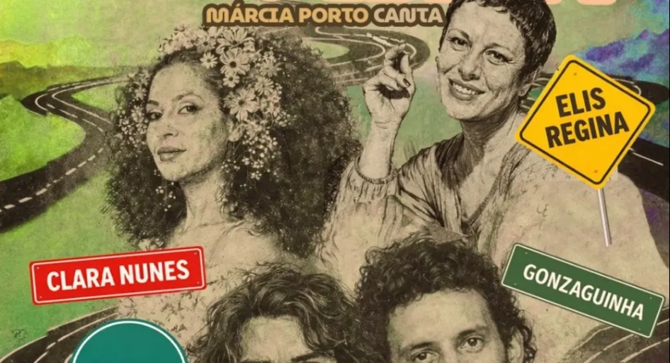 Marcia Porto homenageia ícones da MPB com o show “Vozes da Travessia” em Feira de Santana