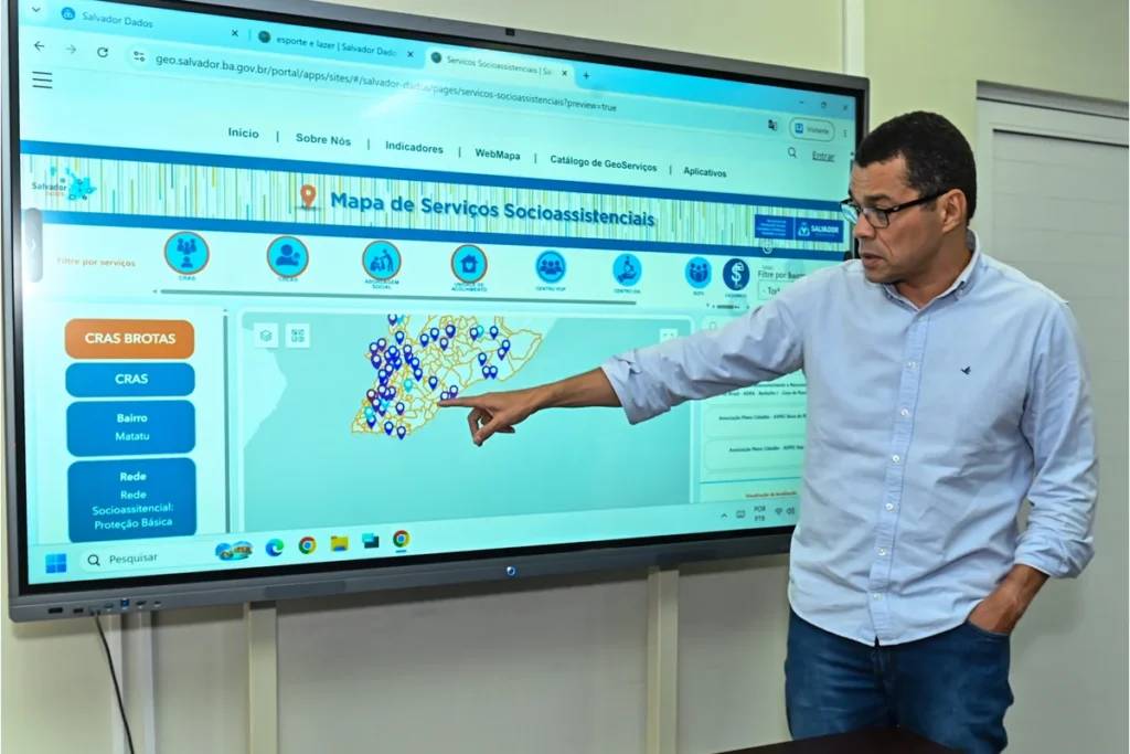Salvador lança aplicativos com mapa de serviços públicos