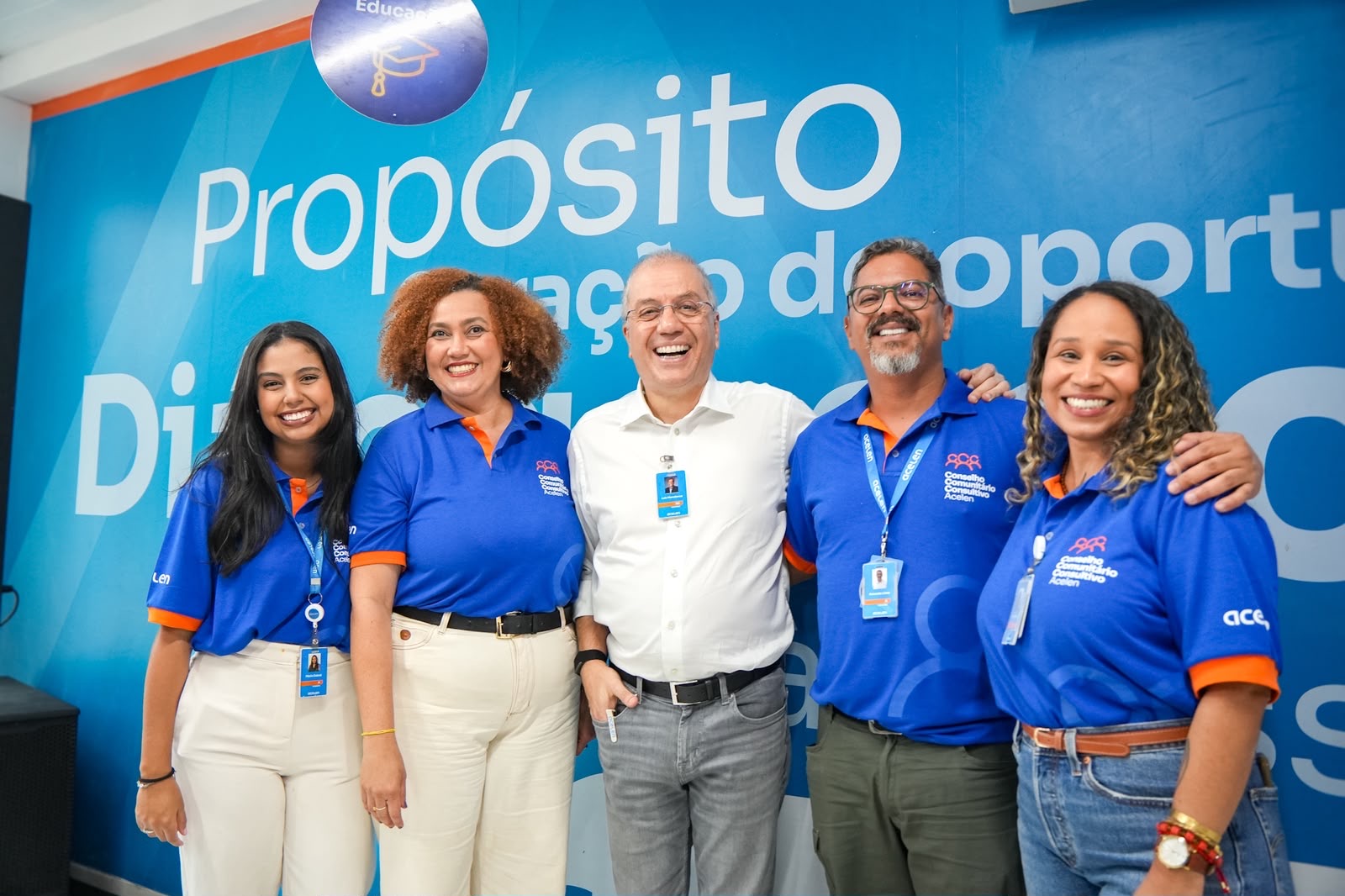 Acelen reúne alta liderança e comunitários