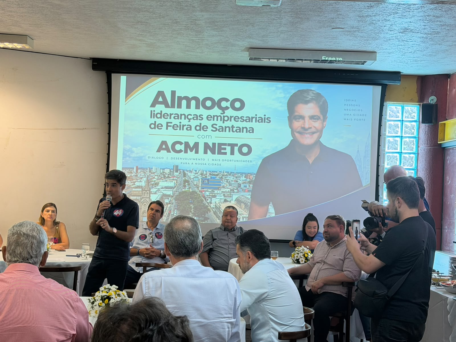 Setor produtivo de Feira inicia rodada com candidatos ao Governo da Bahia e entrega Carta-Compromisso a ACM Neto