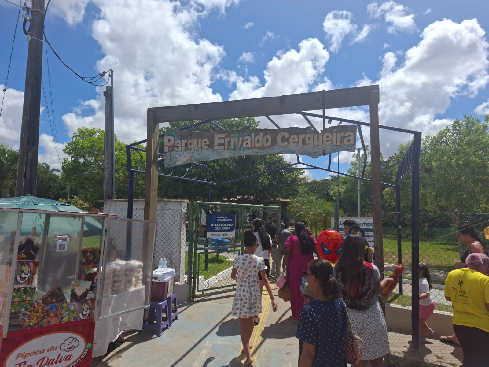 Parque da Lagoa tem manhã de diversão e alegria no Dia das Crianças em Feira de Santana