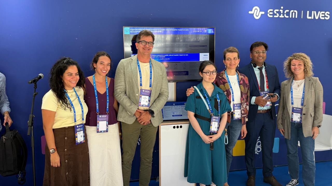 Hospital Clériston Andrade apresenta três trabalhos científicos em congresso europeu de terapia intensiva