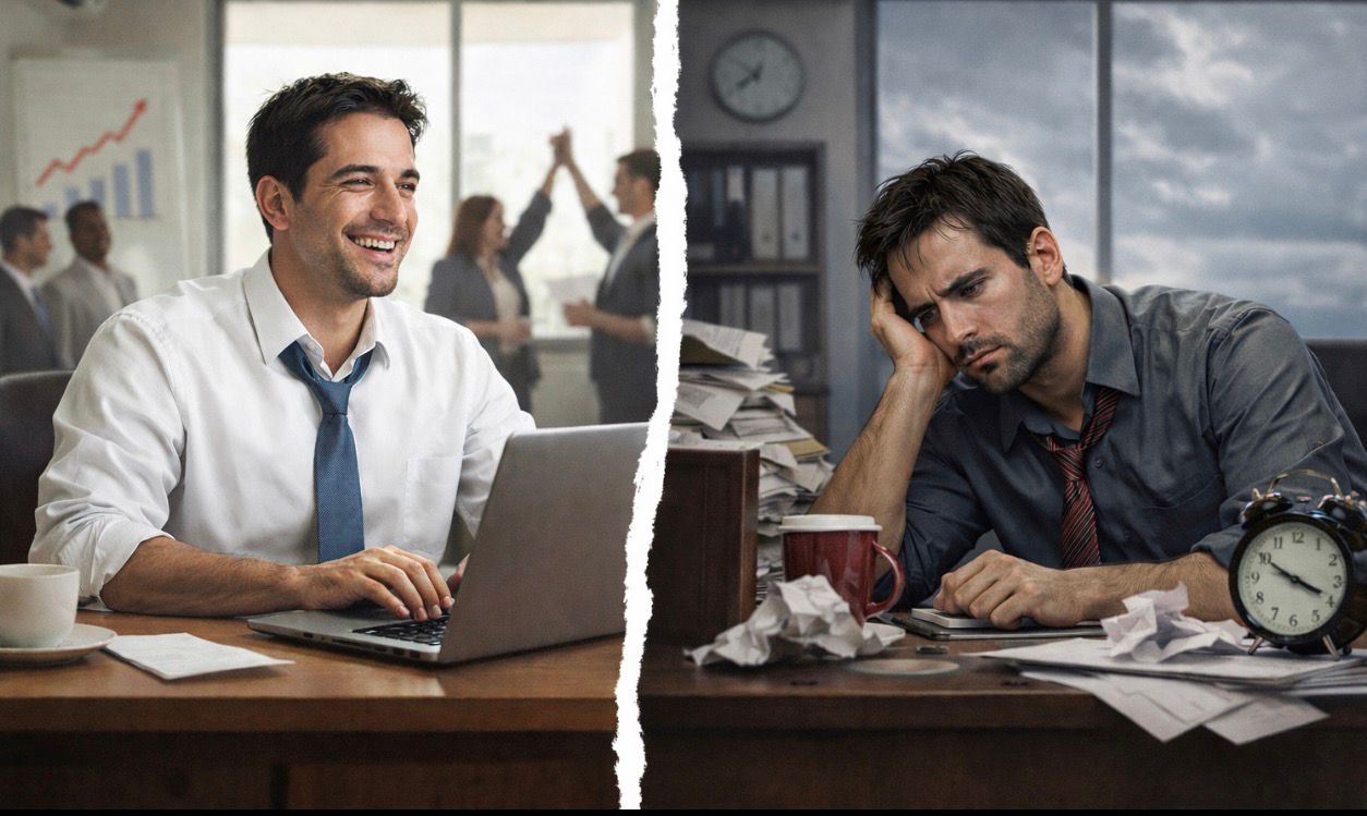 MEU TRABALHO: amor ou ódio?