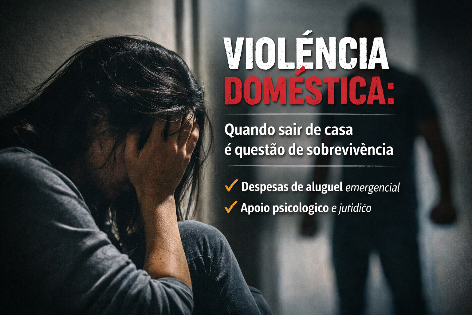 Violência doméstica: quando sair de casa é questão de sobrevivência