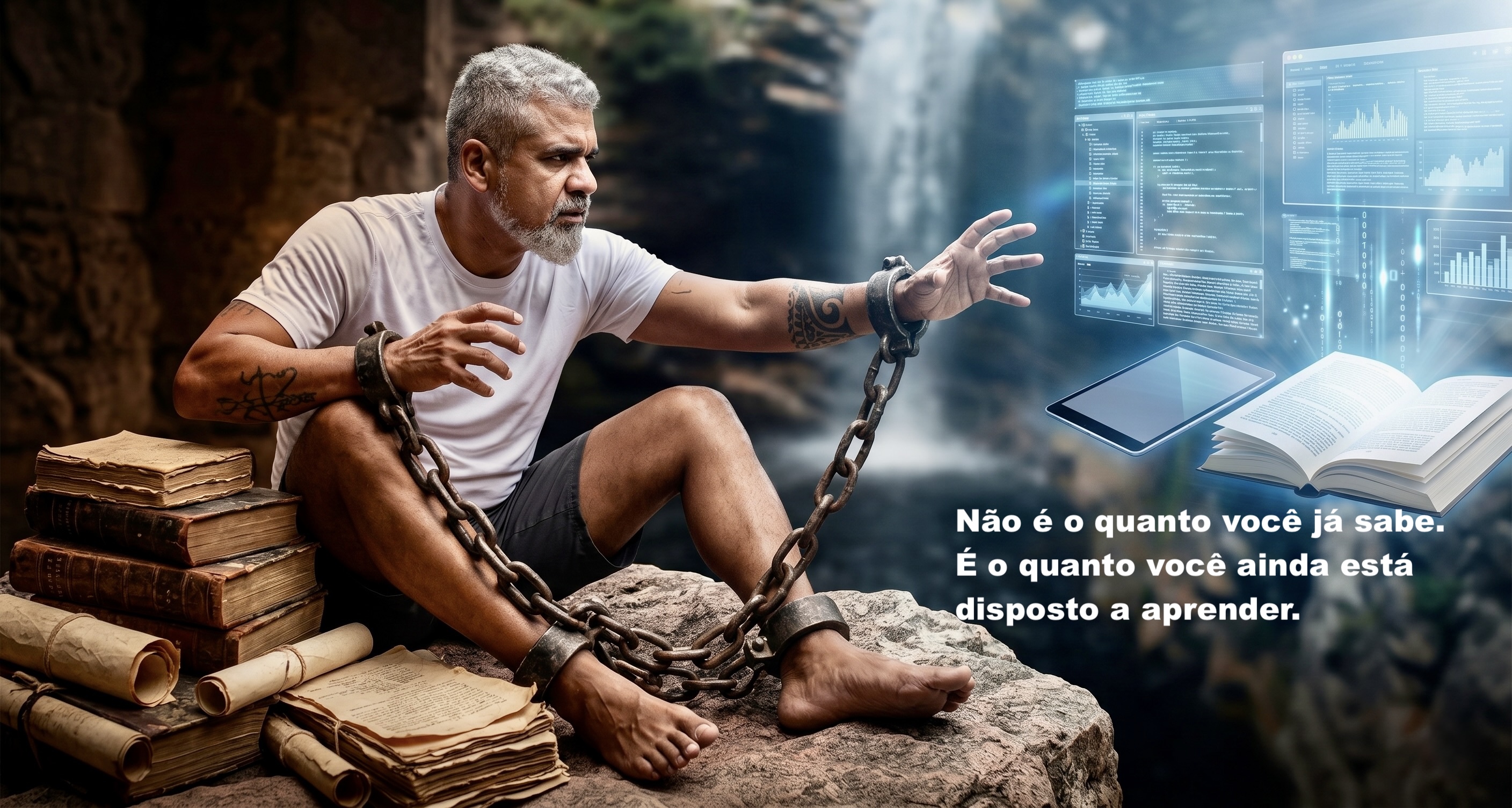 Conhecimento que não se dobra não cresce