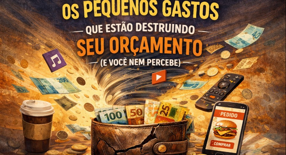 Os pequenos gastos que estão destruindo seu orçamento e você nem percebe.