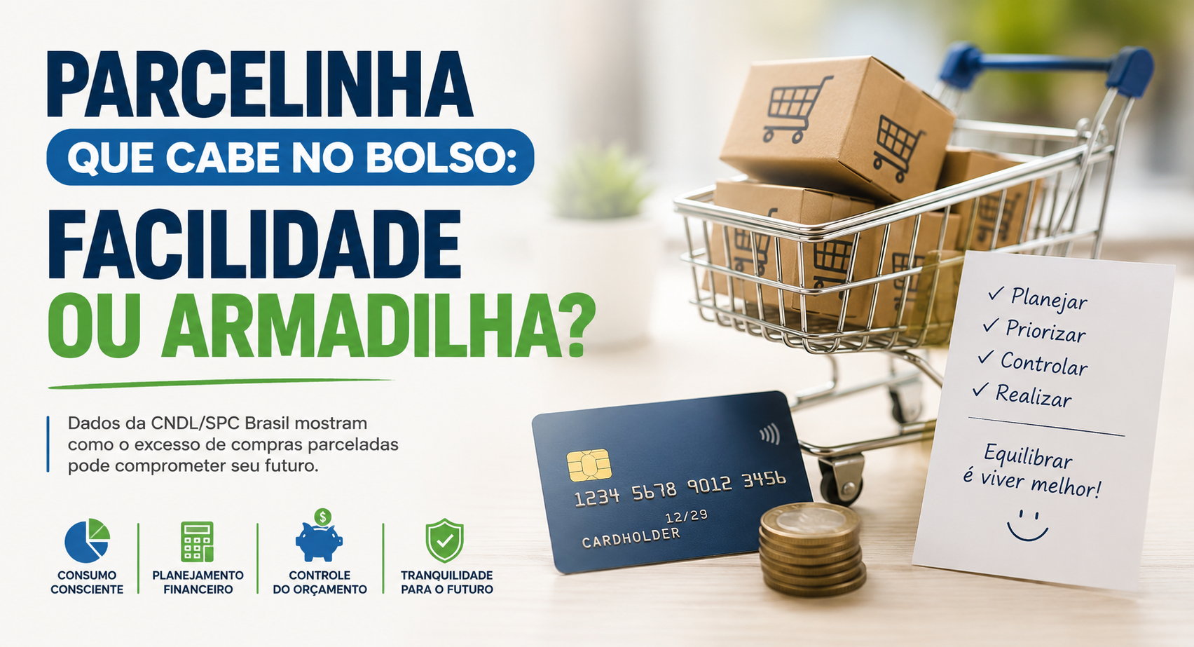 Parcelinha que cabe no bolso: facilidade ou armadilha?